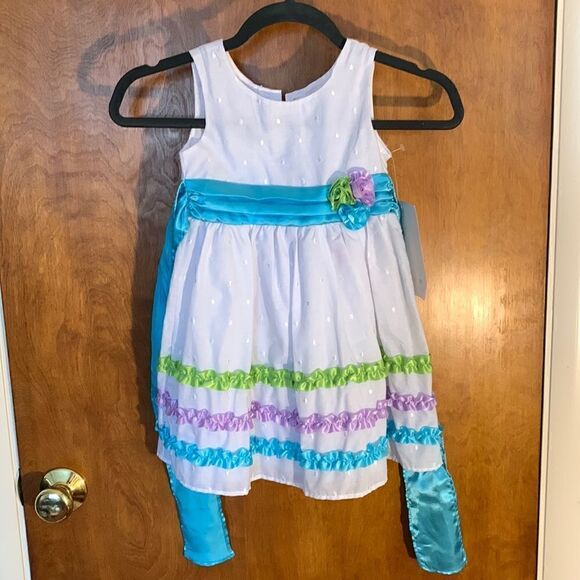 NWT Jenny & Me ruffle dress! Size 4 - Picture 1 of 3